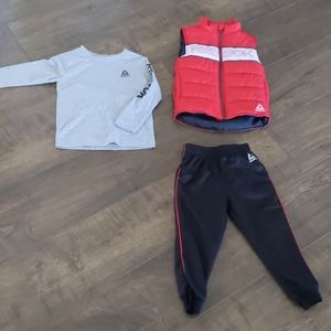 Reebok three piece set 3t